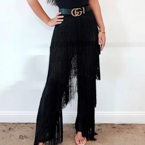 Meshki Amira Fringe Pants
